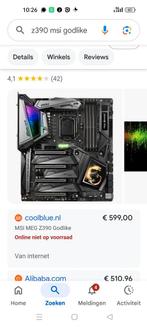 MSI MEG Z390 Godlike Moederbord - Defect, Computers en Software, Moederborden, LGA 1151, DDR4, Ophalen of Verzenden, ATX