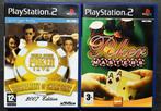 PS2 Set - Poker Games - Playstation 2 Spellen Kaarten, 1 speler, Ophalen of Verzenden, Zo goed als nieuw, Vanaf 3 jaar