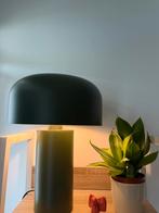 RetroStyle Tafellamp – Groen & Zwart, Verzenden, Zo goed als nieuw, Minder dan 50 cm