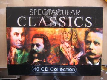Spectacular Classics 40 CD box beschikbaar voor biedingen