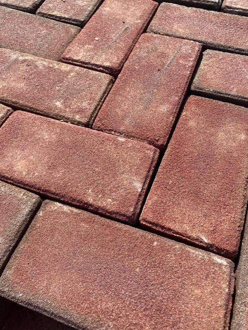 Rood-bruine gebakken klinkerkeien K2, Tuin en Terras, Tegels en Klinkers, Nieuw, Klinkers, Keramiek, 10 m² of meer, Ophalen