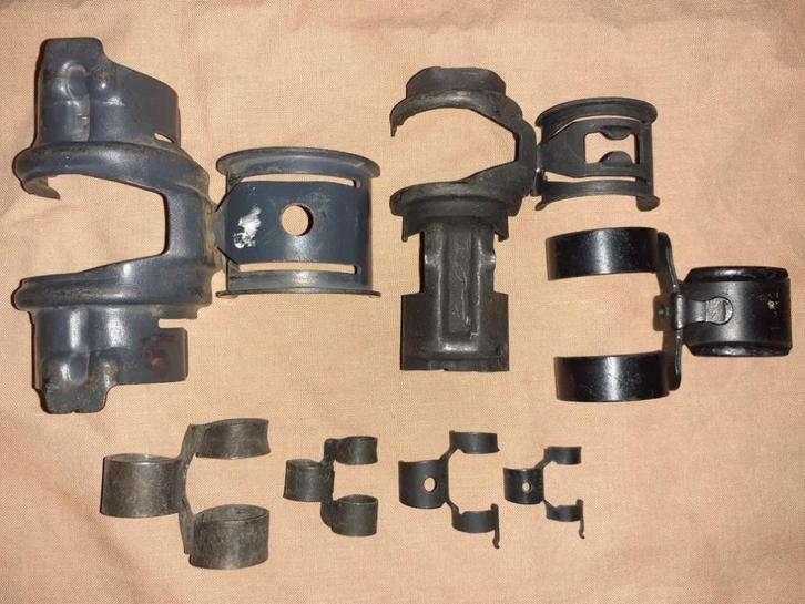 Schakels diverse kalibers KL / Klu  set C, Verzamelen, Militaria | Algemeen, Landmacht, Hulzen of Bodemvondsten, Nederland, Ophalen of Verzenden