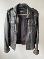 Leren Jas Dames - S, Kleding | Dames, Jassen | Zomer, Ophalen, Bruin, Kookai, Zo goed als nieuw