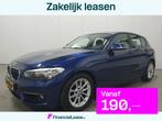 BMW 1 Serie 116d EDE Executive NAVI/CRUISE/CLIMA/LMV, 1-Serie, Stof, Gebruikt, Blauw