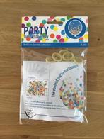 Zakje confetti ballonnen - 6 st | verjaardag - kinderfeestje, Ophalen of Verzenden, Nieuw, Versiering