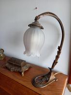 Semi antieke bureaulamp, Ophalen, Zo goed als nieuw, Minder dan 50 cm