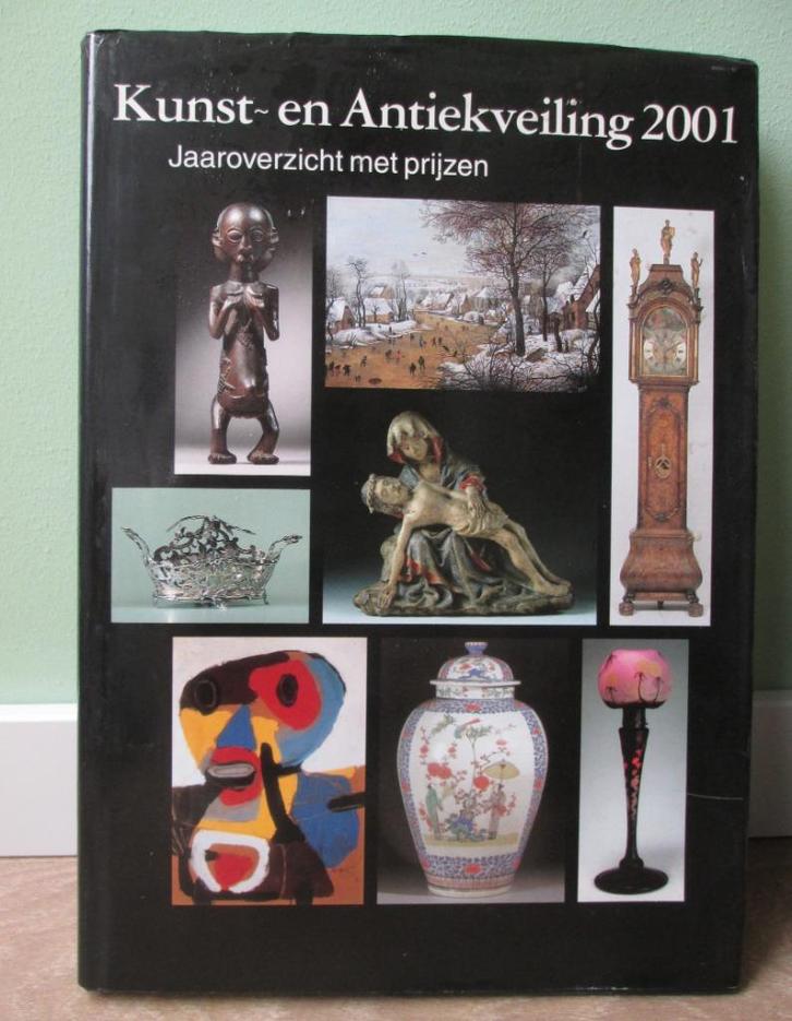 Kunst- en Antiekveiling 2001 dl 26 Jaaroverzicht met Prijzen, Antiek en Kunst, Antiek | Boeken en Bijbels, Ophalen of Verzenden