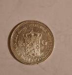 Zilveren halve gulden 1929 Wilhelmina, Postzegels en Munten, Munten | Nederland, ½ gulden, Zilver, Ophalen of Verzenden, Koningin Wilhelmina