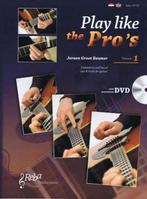 Play like the Pro's / tips and tricks for the guitar + DVD, Ophalen of Verzenden, Gebruikt, Les of Cursus, Gitaar