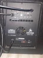 2 x actief Devine subs en 2 x actief Devine toppen., Muziek en Instrumenten, Ophalen, Gebruikt, 500 tot 1000 watt, P.A.