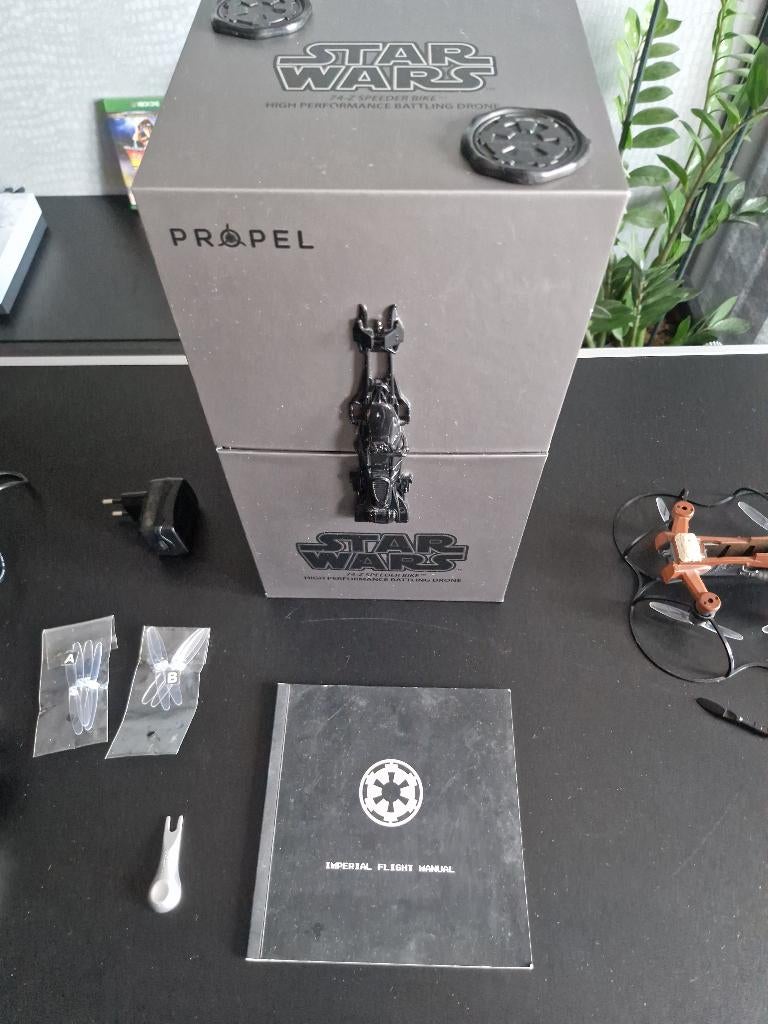 Star Wars Quadcopter Speeder Bike Collector's Edition, Ophalen of Verzenden, Zo goed als nieuw, Minder dan 250 gram