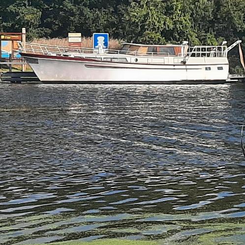 Friesche Langenberg kotter Uniek Zeldzaam! 2 DieselMotoren, Watersport en Boten, Motorboten en Motorjachten, Gebruikt, Staal, 9 tot 12 meter