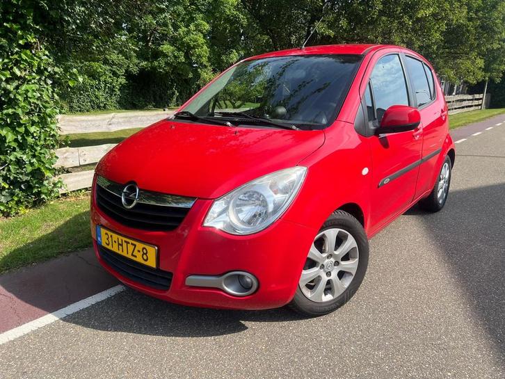 Opel Agila 1.2 Enjoy Airco Trekhaak, Auto's, Opel, Bedrijf, Te koop, Agila, ABS, Airbags, Airconditioning, Boordcomputer, Centrale vergrendeling