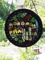 Glas in lood raamhanger vintage, Huis en Inrichting, Ophalen, Zo goed als nieuw