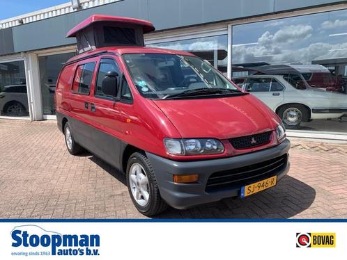 Mitsubishi L400 2.5TD Lang Pop-UP dak 3p. Koelkast Water Koo, Caravans en Kamperen, Campers, Bedrijf, Bus-model, tot en met 2