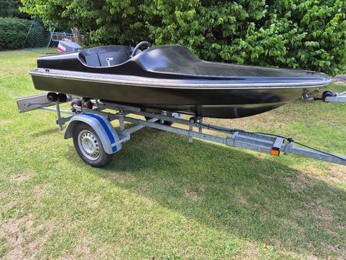 Freefire 8 pk Yamaha  Atlanta kanteltailer. Apart kan ook., Watersport en Boten, Speedboten, Gebruikt, 3 tot 6 meter, Benzine