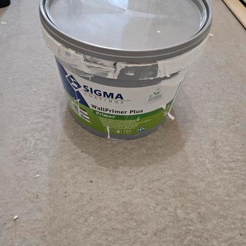  sigma wallprimer plus ongeveer 5 liter beschikbaar voor biedingen