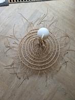 Rotan Hanglamp, Ophalen, Zo goed als nieuw, Minder dan 50 cm, Hout