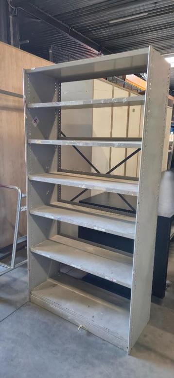 metalen stelling kast magazijn schappenkast afm 200x100x42 beschikbaar voor biedingen