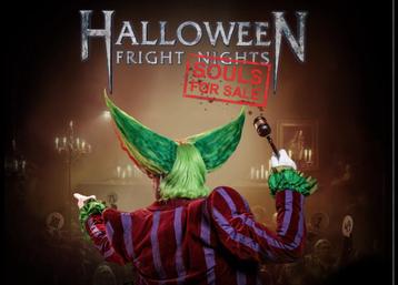 4 tickets Walibi Fright Night 26-10-2025 beschikbaar voor biedingen