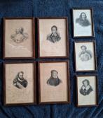 Historische Prenten in Lijst Soetens en Fils  1830, Antiek en Kunst, Ophalen of Verzenden