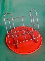 Vintage boekstandaard platen receptenboek chroom draadstaal, Ophalen of Verzenden, Zo goed als nieuw