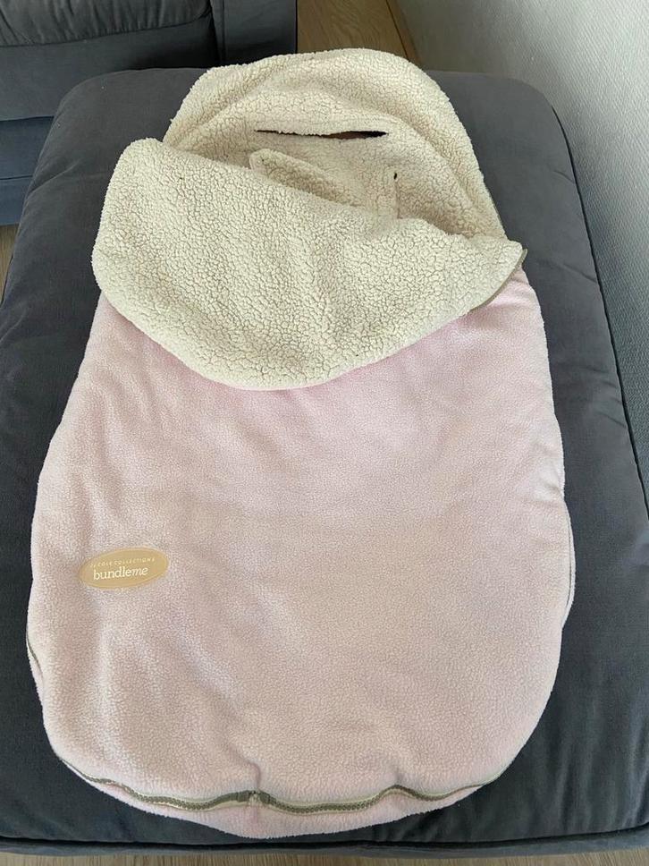 Roze JJ Cole Bundleme Slaapzak, Kinderen en Baby's, Dekens, Slaapzakjes en Inbakerproducten, Gebruikt, Slaapzak, 70 tot 85 cm