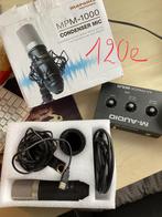 Marantz MPM-1000 Studiomicrofoon + sound card, Ophalen of Verzenden, Zo goed als nieuw, Studiomicrofoon