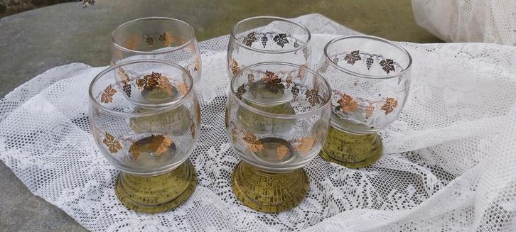 Vintage Roemerglazen 1/8 l - Onbeschadigd, Huis en Inrichting, Woonaccessoires | Overige, Zo goed als nieuw, Ophalen of Verzenden