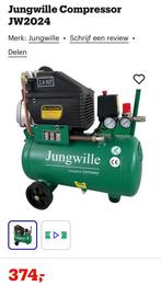 Jungwille Compressor - Nieuw in doos!, Doe-het-zelf en Verbouw, 6 tot 10 bar, Nieuw, Ophalen of Verzenden, Minder dan 200 liter/min
