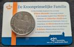 De kroonprinselijke familie coin card, Postzegels en Munten, Munten | Nederland, Ophalen of Verzenden, Koningin Beatrix, Setje