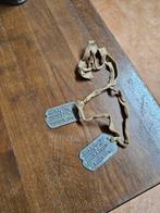 Ww2 us dogtags, Ophalen of Verzenden, Landmacht, Amerika