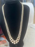 Antieke dubbele  parel  ketting 30 euro, Ophalen of Verzenden, Zo goed als nieuw