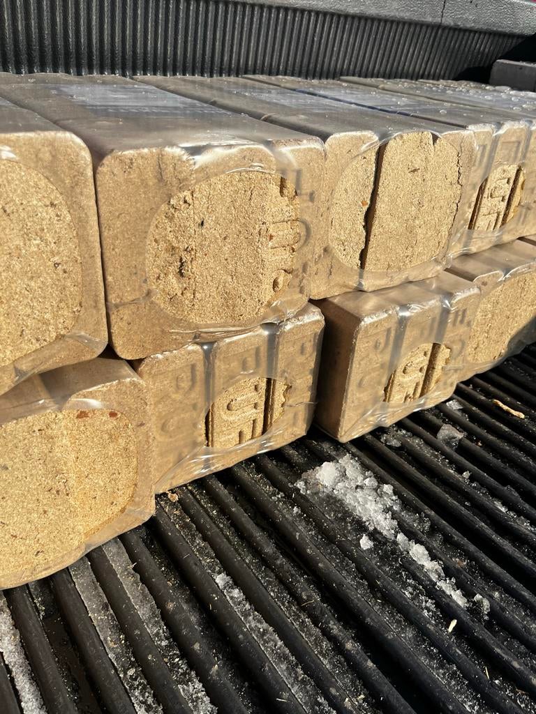 RUF Briketten - Open Haard Pellets - 5 Euro per Pak, Minder dan 3 m³, Ophalen, Overige houtsoorten, Blokken