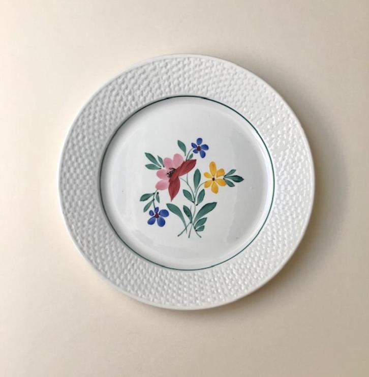 Digoin Sarreguemines model Fabiola plat bord, Antiek en Kunst, Antiek | Servies los, Ophalen of Verzenden