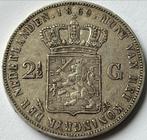 Zilveren rijksdaalder 1869, Postzegels en Munten, Munten | Nederland, Zilver, 2½ gulden, Ophalen of Verzenden, Koning Willem III