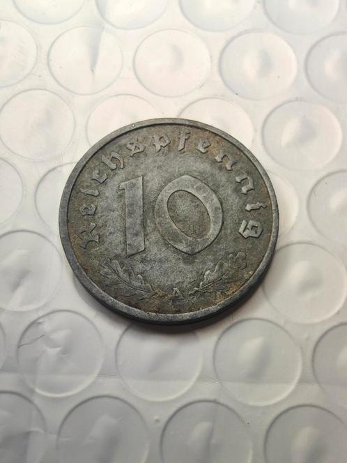 10 Reichspfennig munt 1940 – Tweede Wereldoorlog (2), Postzegels en Munten, Munten | Europa | Niet-Euromunten, Losse munt, Duitsland