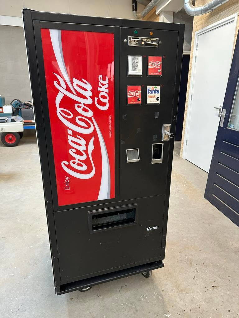 Coca Cola Blikjes Automaat - Vendo, Verzamelen, Automaten | Overige, Gebruikt, Ophalen