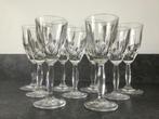 Kristallen Glazen Set: Borrel & Port, Facet Geslepen, Antiek en Kunst, Antiek | Glas en Kristal, Ophalen of Verzenden