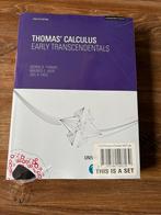 Leerboek Thomas Calculus 12e editie, Ophalen of Verzenden, Nieuw