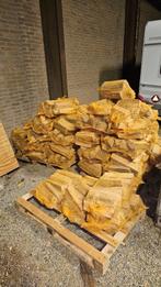 Beukenhout brandhout netzakken 10-11kg 35 stuks, Minder dan 3 m³, Ophalen, Beukenhout, Blokken