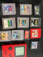 Game Boy Pocket Rood + 11 Games - Pokémon, Mario, Spelcomputers en Games, Spelcomputers | Nintendo Game Boy, Verzenden, Gebruikt