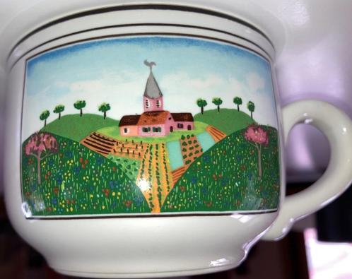 Villeroy & Boch Naif Laplau Kopje en Asbak, Prijs Stuk!!, Antiek en Kunst, Curiosa en Brocante, Verzenden
