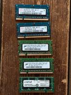 SO-DIMM (4x1 GB, 1x2GB) DDR2, Ophalen, Zo goed als nieuw, DDR2, Laptop