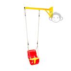 GEEL WallySwing muurschommel aanbouwschommel schommel, Kinderen en Baby's, Speelgoed | Buiten | Speeltoestellen, Ophalen of Verzenden