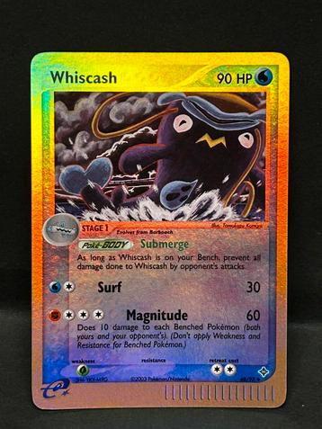 Whiscash 48 Reverse Holo Pokemon Dragon beschikbaar voor biedingen
