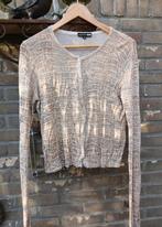 Vestje beetje goud VOOR €12,- INCL, Ophalen of Verzenden, Gedragen, Maat 38/40 (M)