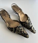 Hindoestaanse bruiloft / feest schoenen maat 38 / 38,5, Zwart, Schoenen, Lazamani, Ophalen of Verzenden