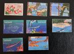 DI84CB / Gabon (8 zegels) meerendeel pf, Ophalen of Verzenden, Overige landen, Postfris