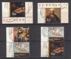 Combinaties of met tab (11) - kunst uit de 17e eeuw, Postzegels en Munten, Postzegels | Nederland, Verzenden, Na 1940, Gestempeld